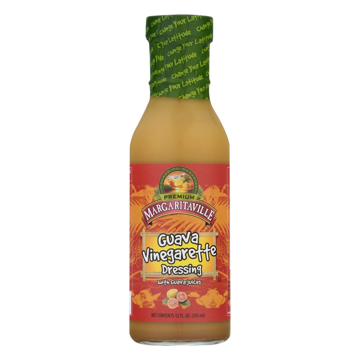 slide 1 of 10, Margaritaville Brewing Co. Dressing Guava Vinaigrette, 12 fl oz