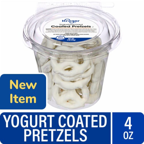 slide 1 of 1, Kroger® Yogurt Flavored Coated Pretzels, 4 oz
