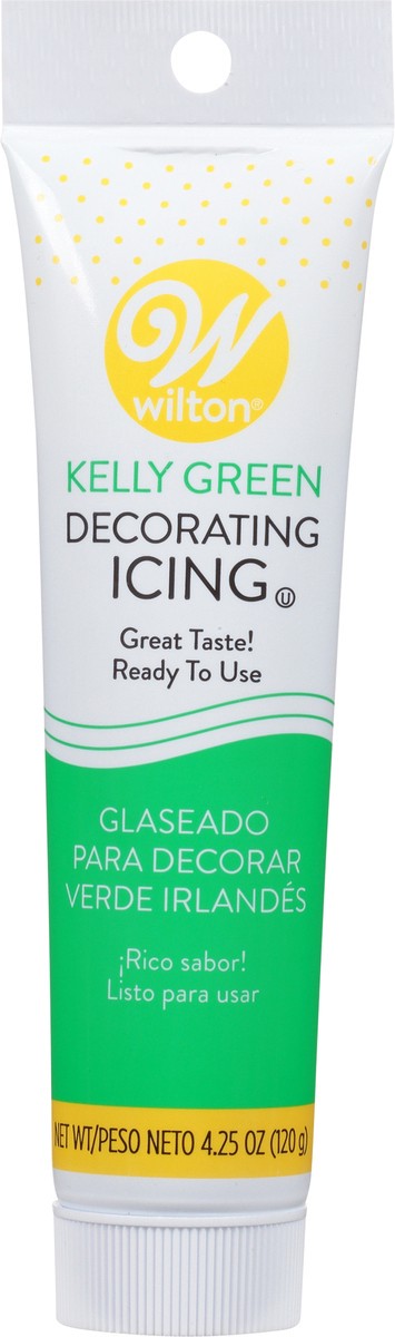 slide 8 of 9, Wilton Kelly Green Decorating Icing 4.25 oz, 4.25 oz