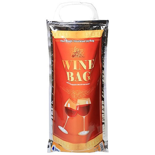 slide 1 of 1, Jay Bags Wine Bag Thermal, 1 ct