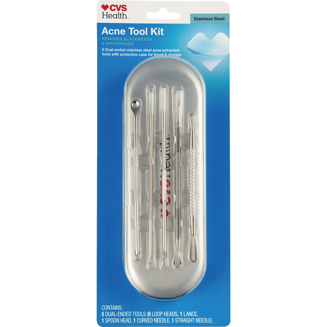 slide 1 of 1, CVS Acne Tool Kit 5Pc, 1 ct