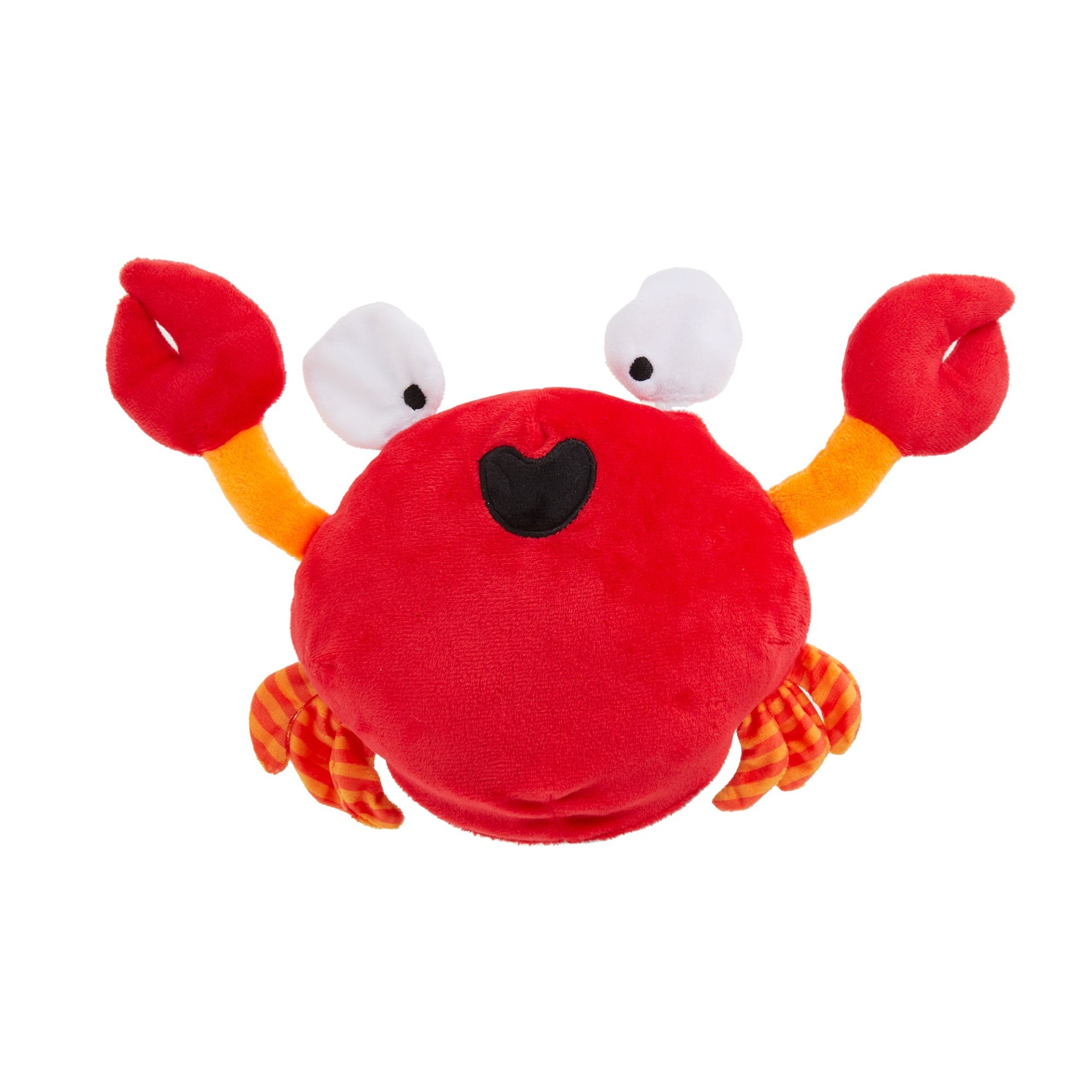 slide 1 of 1, OMG! SURPRISE Feelin' Crabulous Puffer Fish Reversible Dog Toy - Plush, Squeaker, 1 ct