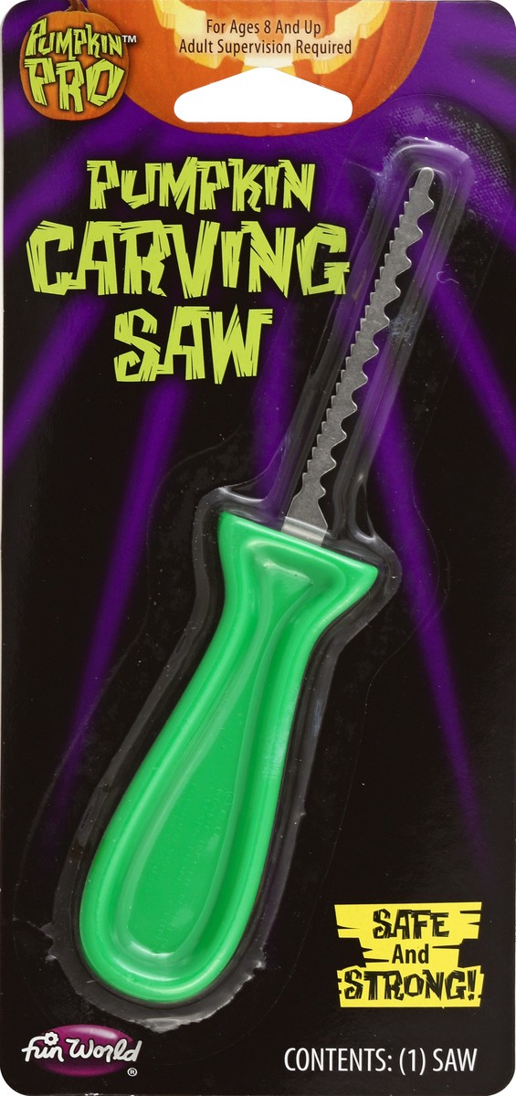 slide 1 of 3, Fun World Holiday Time Halloween Pumpkin Carver, 1 ct