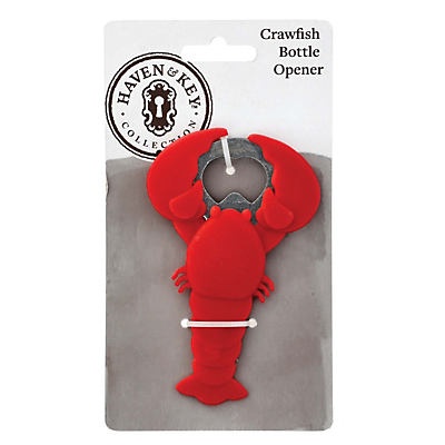 slide 1 of 1, Haven & Key Red Crawfish Bottle Opener, 1 ct