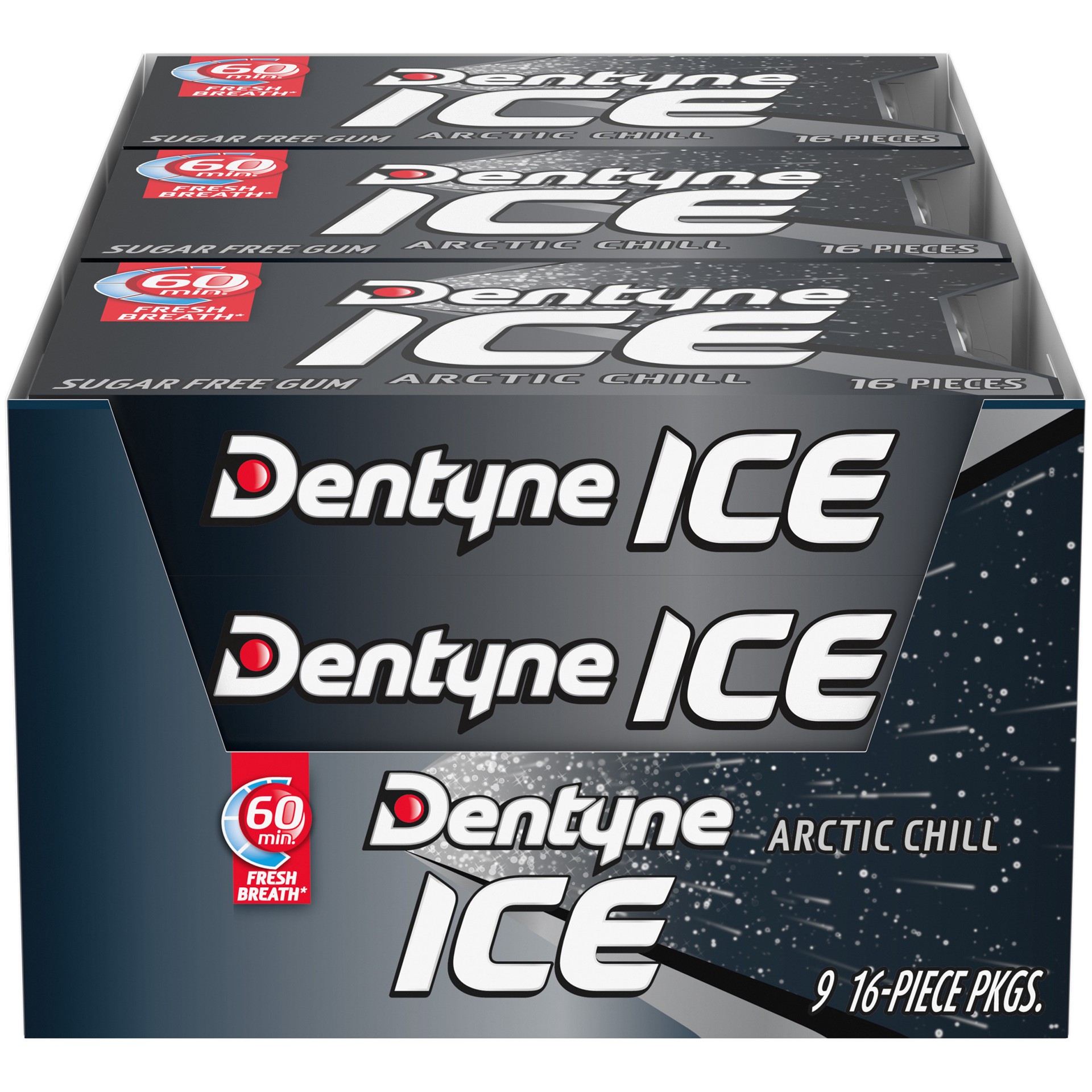 slide 1 of 9, Dentyne Ice Artic Chill, 1 ct