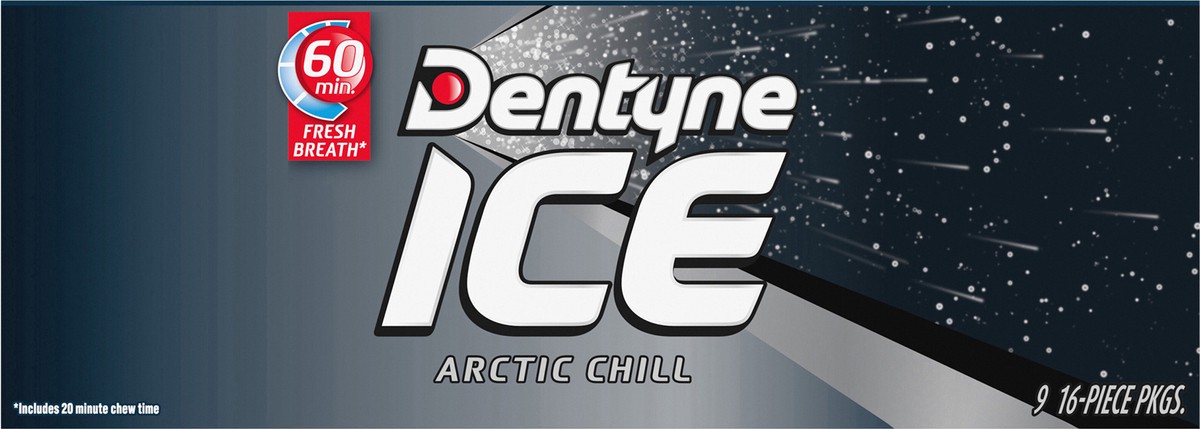 slide 5 of 9, Dentyne Ice Artic Chill, 1 ct