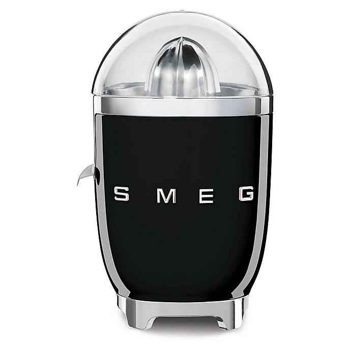 slide 1 of 1, SMEG 50's Retro Style Citrus Juicer - Black, 1 ct