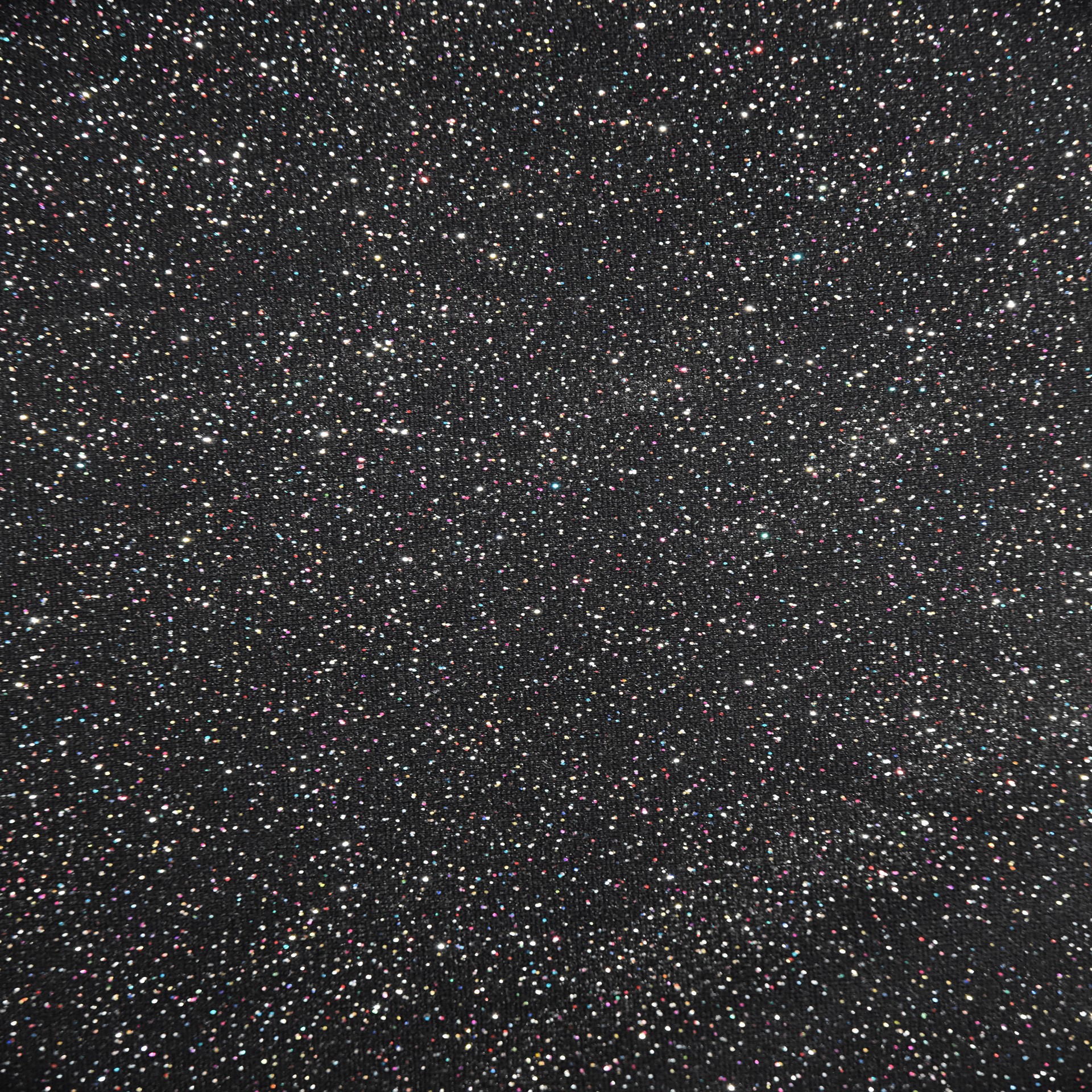 slide 3 of 3, Feldman Black Sparkle Stretch Velvet Fabric, 58 in