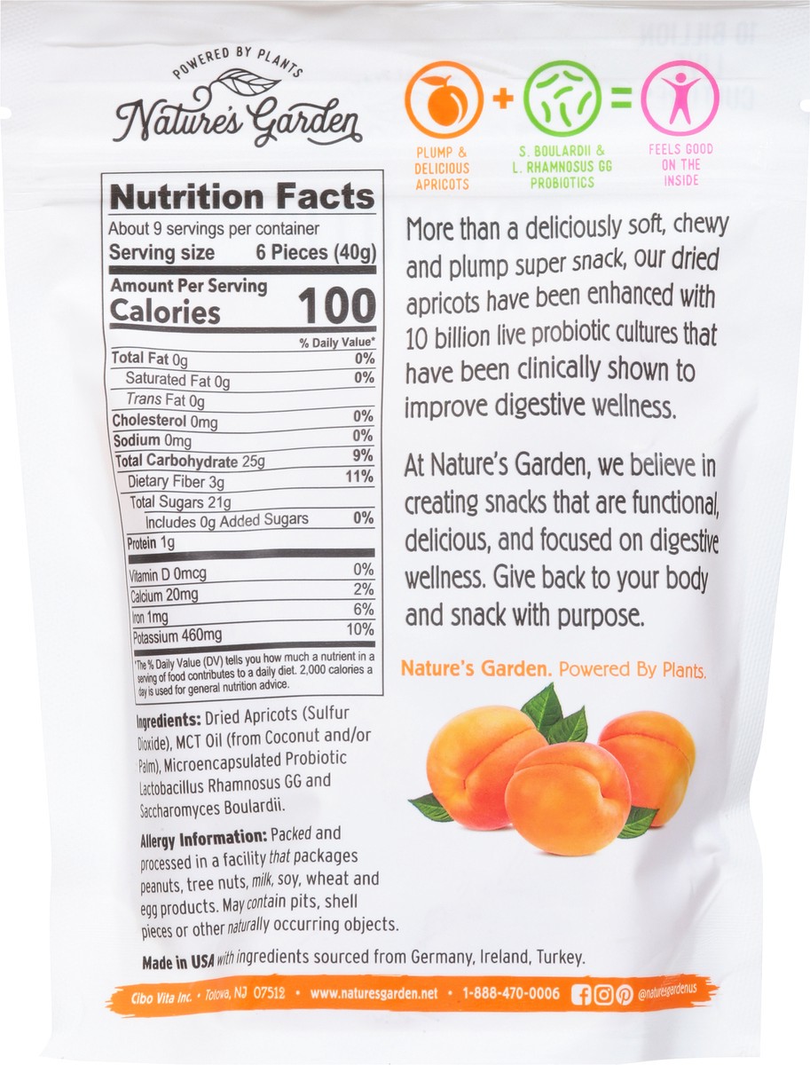 slide 10 of 14, Nature's Garden Probiotic Apricots 12 oz, 12 oz