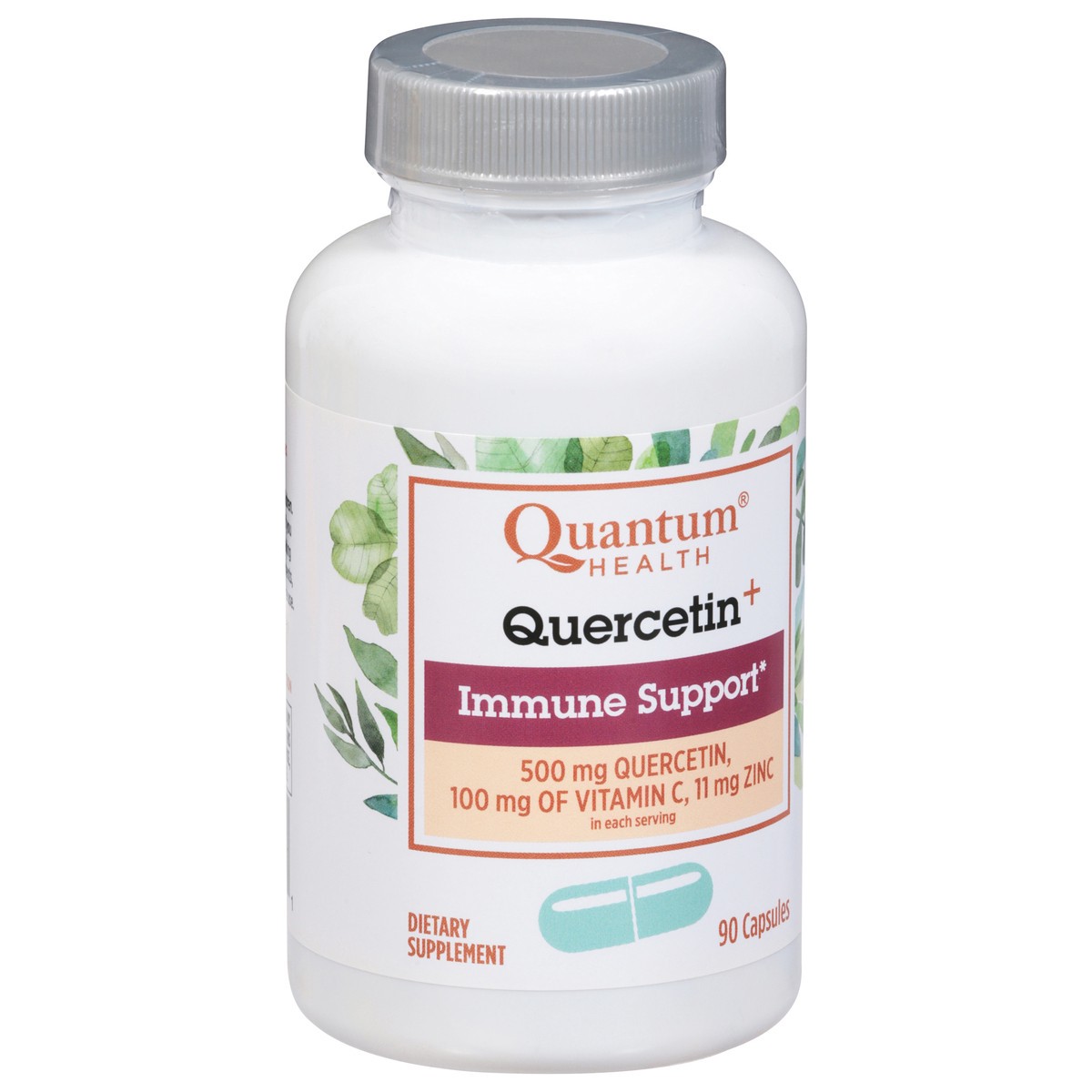slide 6 of 13, Quantum Health 500 mg Quercetin+ 90 Capsules, 90 ct