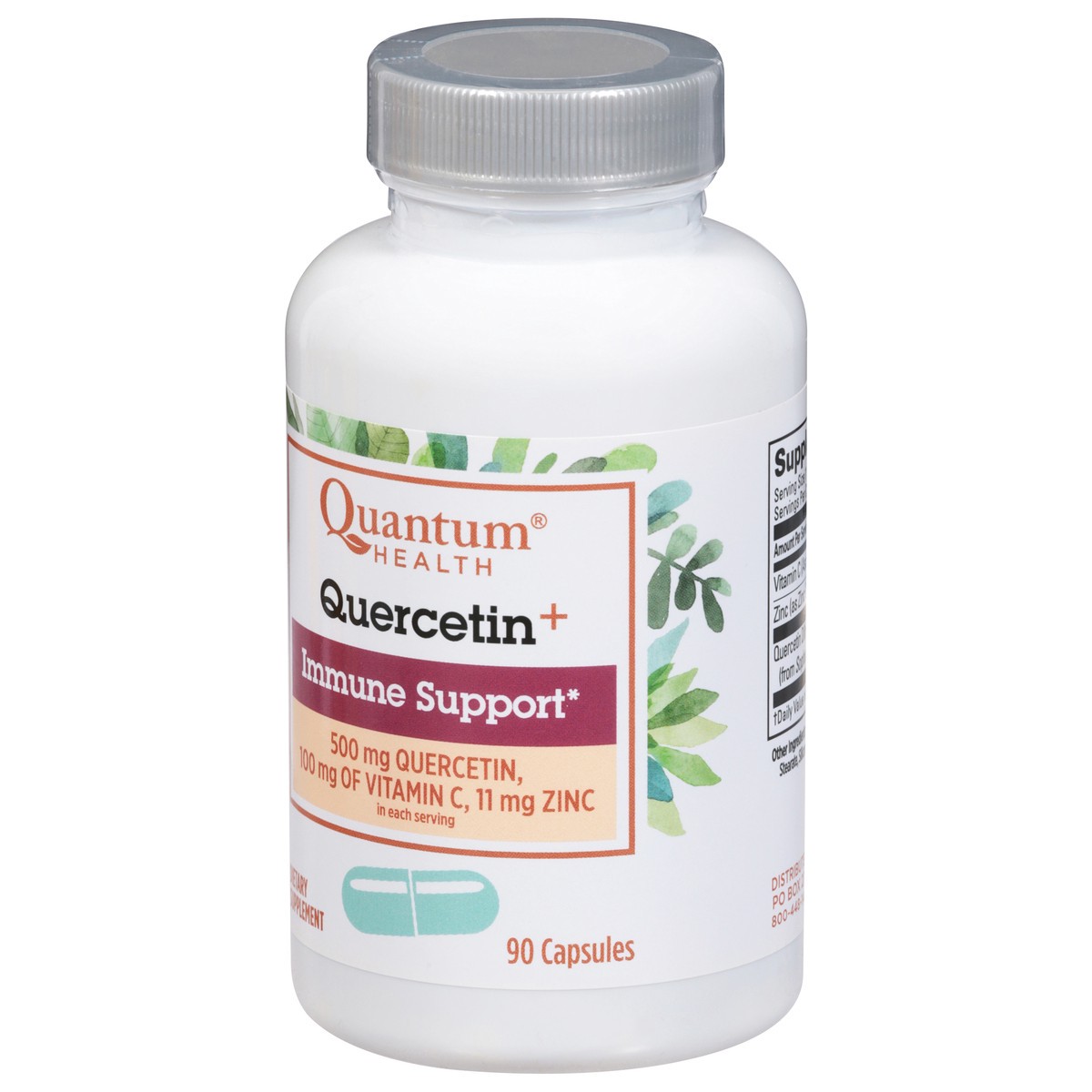 slide 9 of 13, Quantum Health 500 mg Quercetin+ 90 Capsules, 90 ct