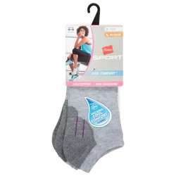 Hanes Sport Cool Comfort No Show Socks 3 ea