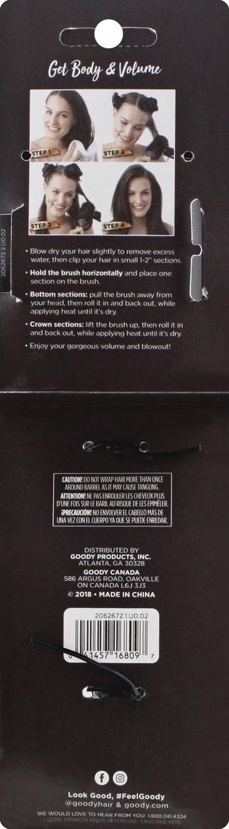 slide 7 of 8, Goody Round Brush Heat Wave Lg, 1 ct