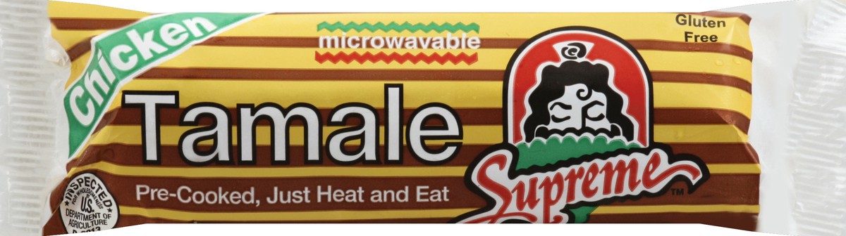 slide 2 of 5, Supreme Tamales Chicken, 4 oz