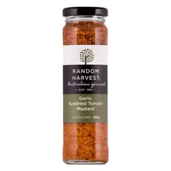 Random Harvest Garlic Sundried Tomato Mustard
