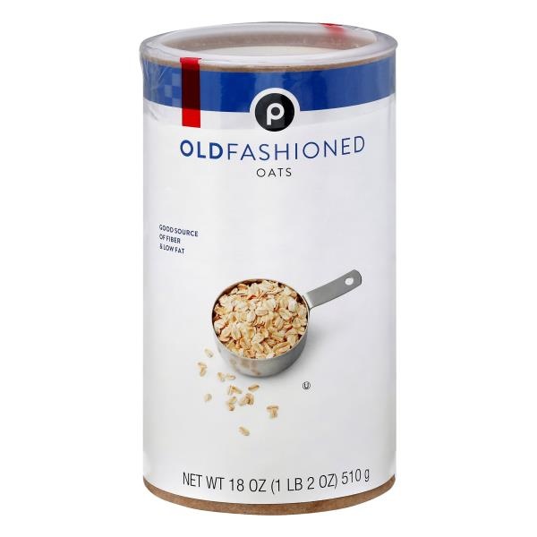 slide 1 of 1, Publix Oats, Old Fashioned, 18 oz