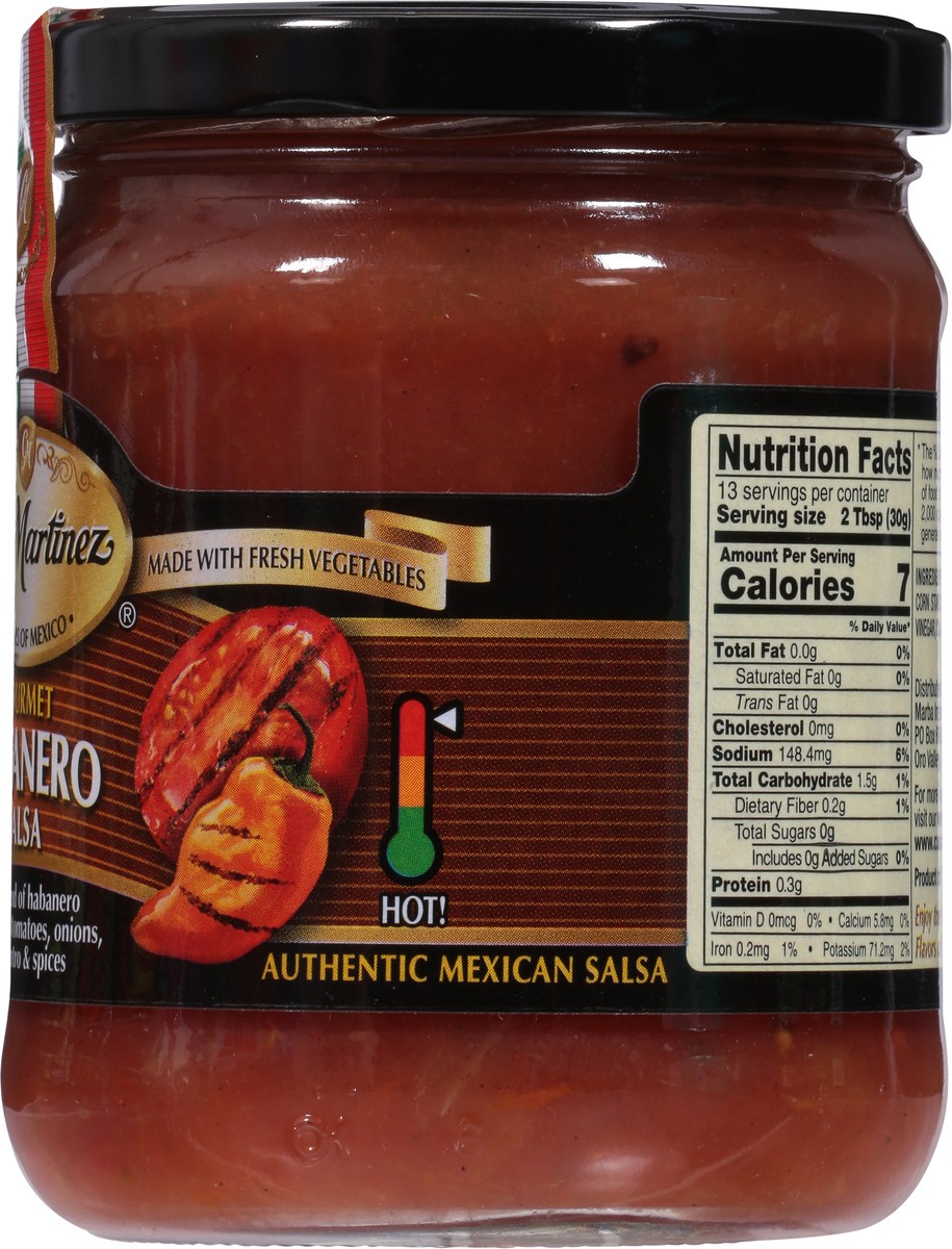 slide 9 of 9, Casa Martinez Hot Fire Roasted Gourmet Habanero Salsa 16 oz, 16 oz