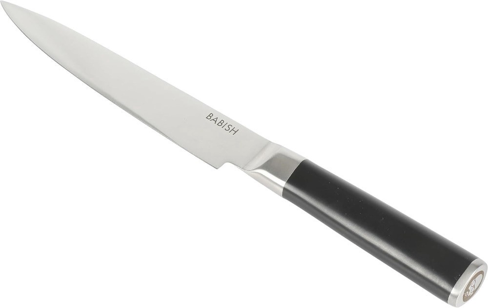 slide 1 of 4, Babbish German Steel Carving Kitchen Knife 8 In, 8 in