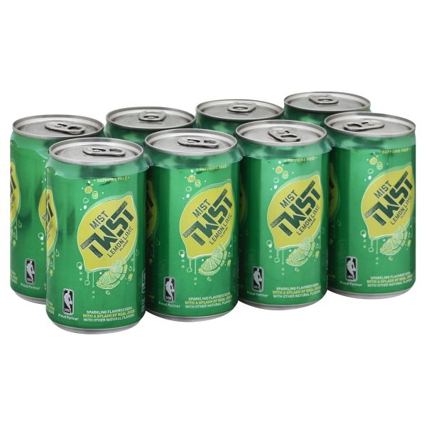 slide 1 of 2, Sierra Mist Natural Lemon Lime Soda Mini Cans - 8 ct; 7.5 fl oz, 8 ct; 7.5 fl oz