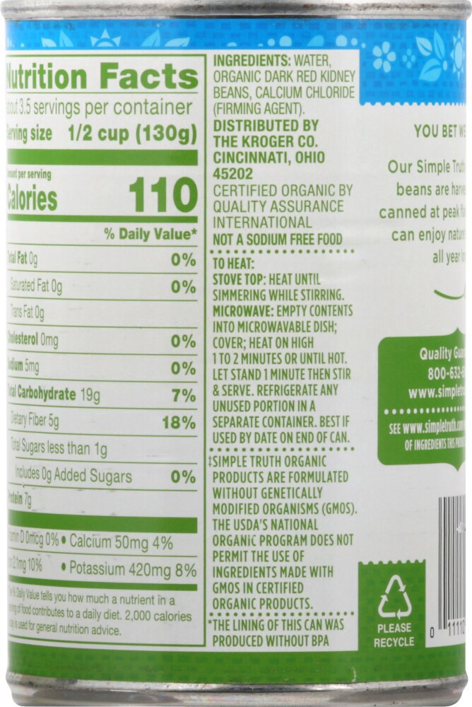 slide 3 of 5, Sto Nsa Red Kidney Beans, 1 ct