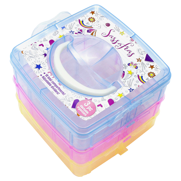 slide 1 of 1, Cousin Plastic Multi-Color Box, 1 ct