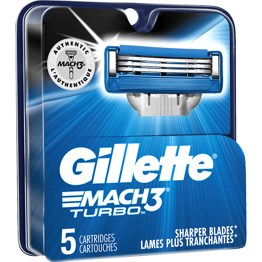 slide 3 of 4, Gillette Cartridges 5 ea, 5 ct