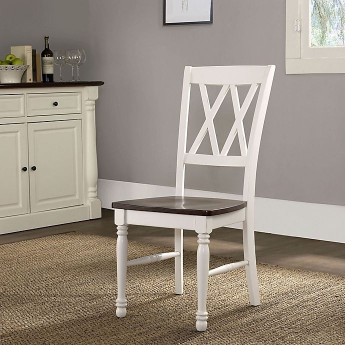 slide 2 of 5, Crosley Furniture Shelby Dining Chairs - White, 2 ct