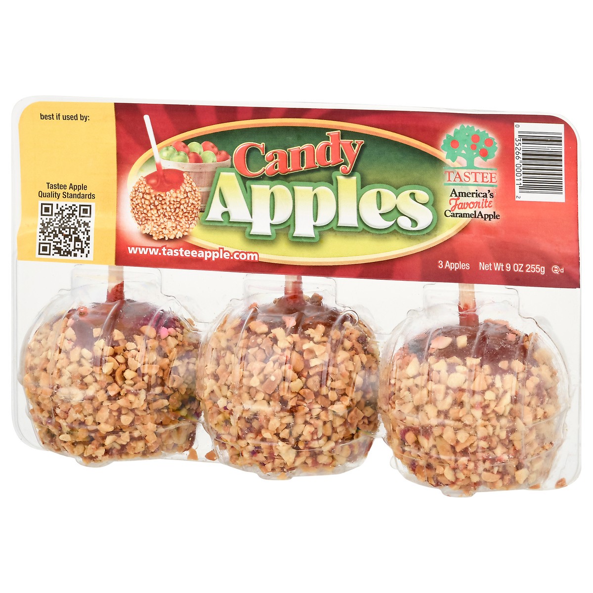 slide 10 of 14, Tastee Candy Apples 3 ea, 3 ct