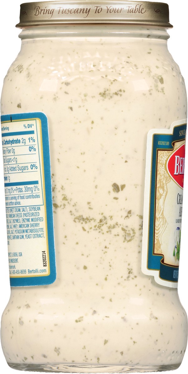 slide 6 of 9, Bertolli Creamy Basil Alfredo Sauce, 15 oz, 15 oz