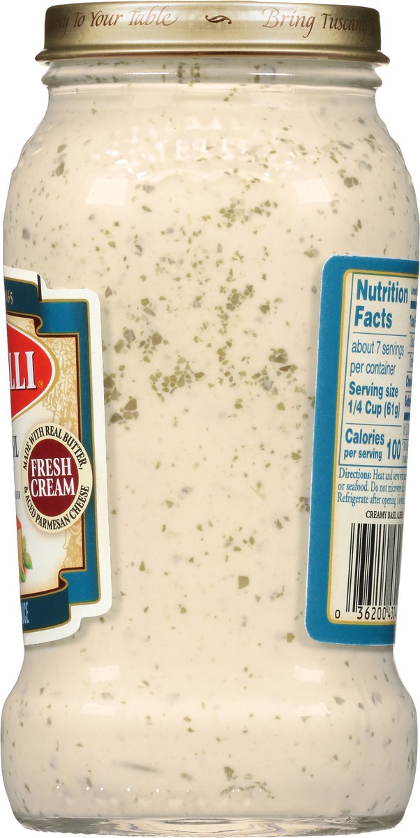 slide 9 of 9, Bertolli Creamy Basil Alfredo Sauce, 15 oz, 15 oz