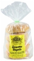 slide 1 of 1, Seattle Bagel Bakery Sesame Bagels, 4 ct; 17 oz