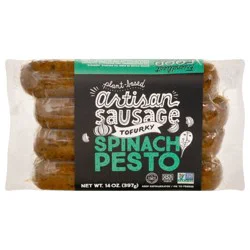 Tofurky Artisan Sausage Spinach Pesto