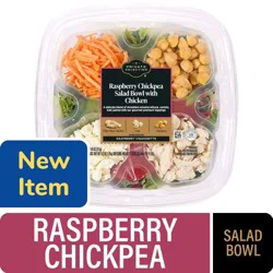 Private Selection Raspberry Chickpea Salad Bowl with Chicken, 7.45 oz