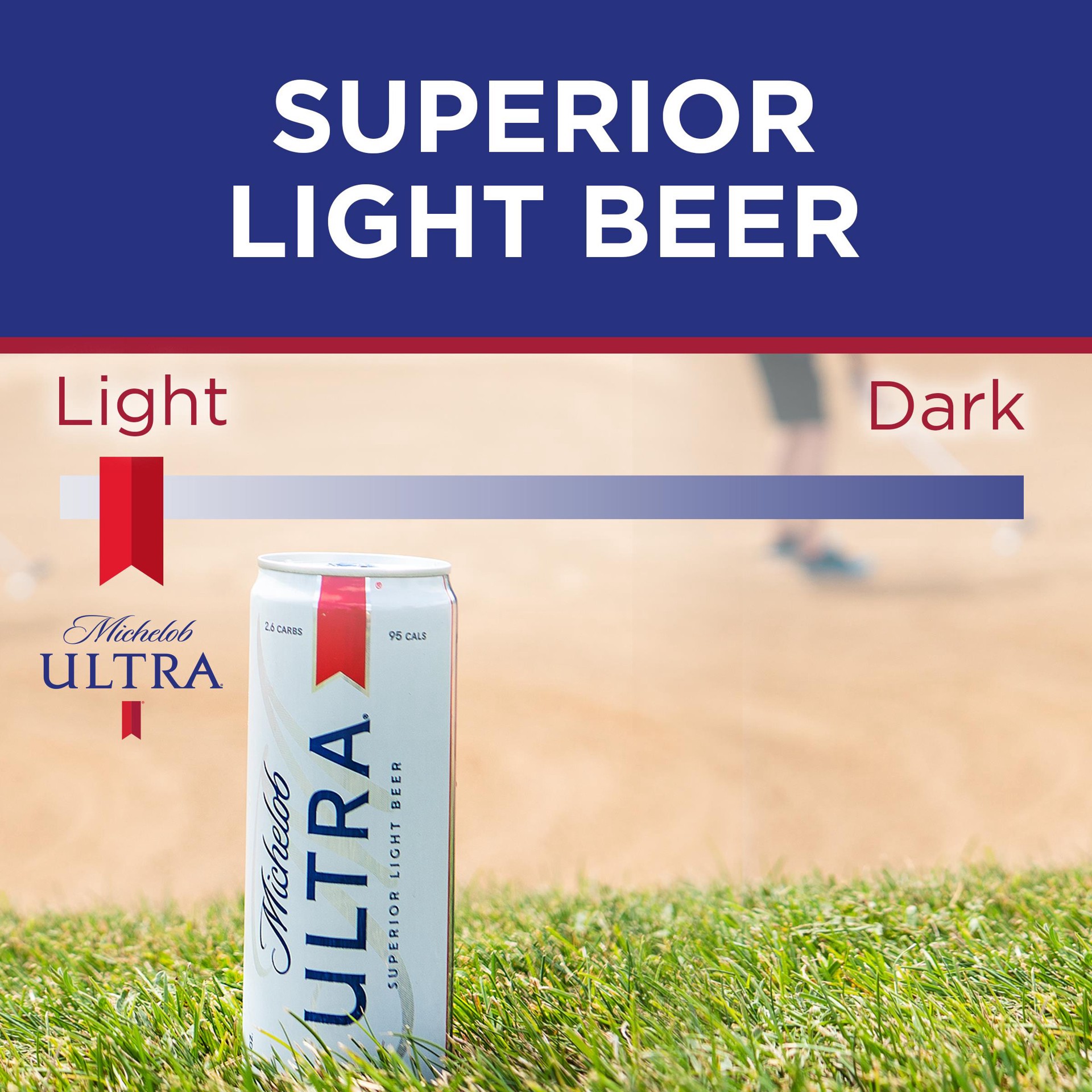 slide 7 of 9, Michelob ULTRA Light Beer, 18 Pack Beer, 12 FL OZ Bottles, 4.2% ABV, 18 ct; 12 oz