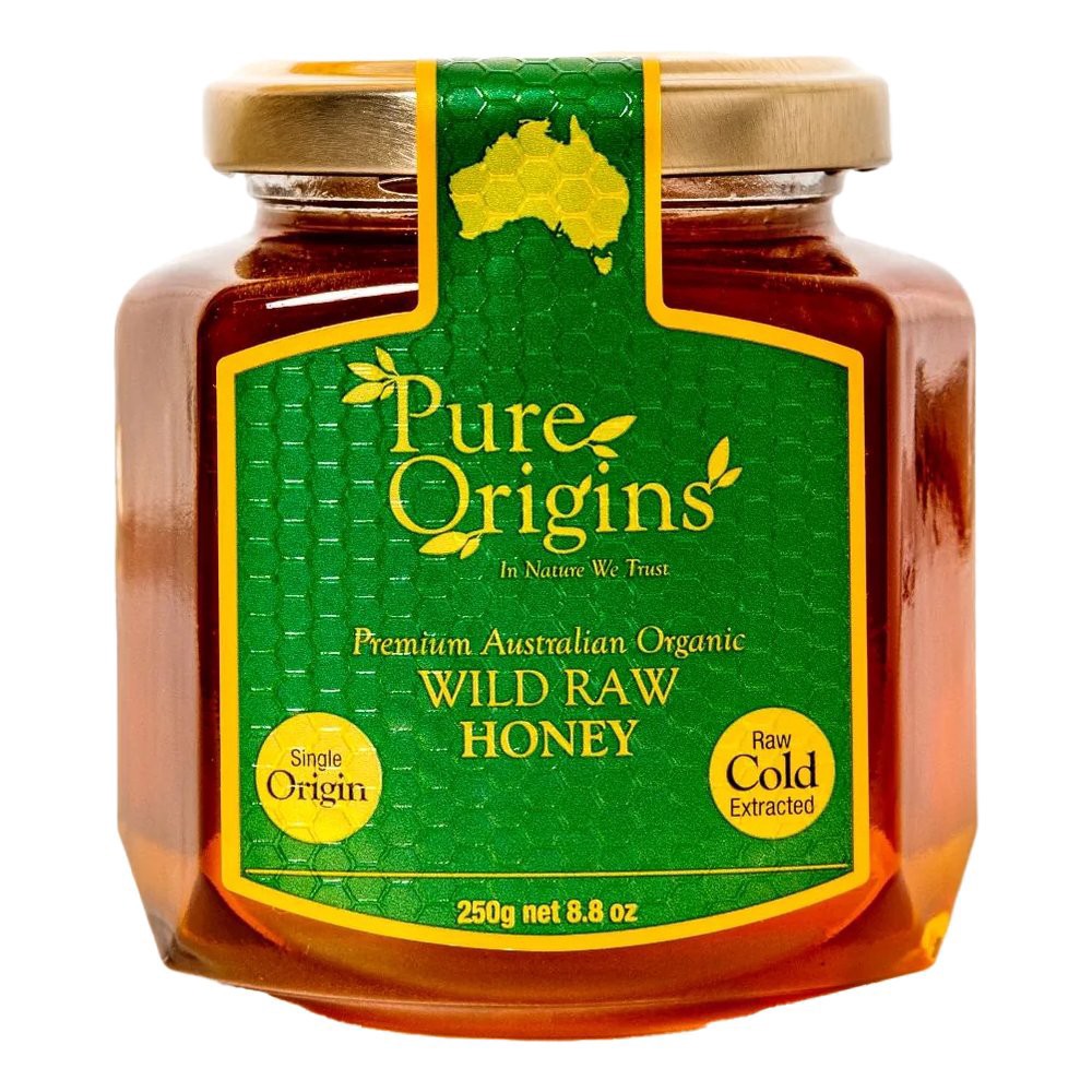 slide 1 of 1, Pure Orgins Wild Raw Honey, 8.8 oz