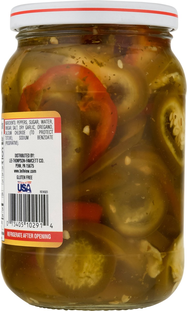 slide 4 of 13, Bell-View Slices Hot & Sweet Cherry Pepper 16 fl oz, 16 fl oz