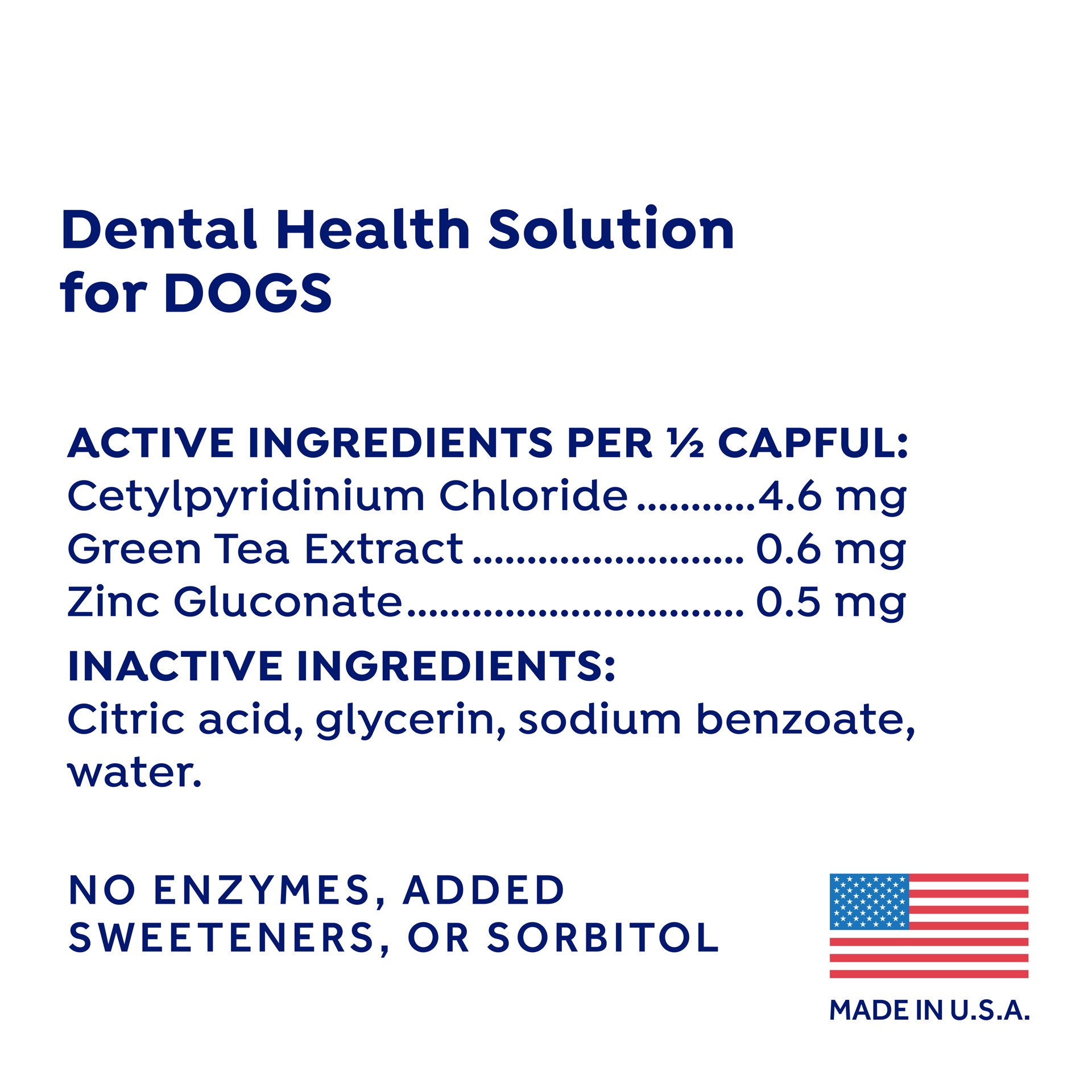 slide 3 of 3, Fresh Dental For Dogs Dental Health Solution 18 fl oz, 18 fl oz