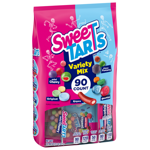 slide 1 of 1, Sweetarts Candy, Variety Mix - 90 ct, 90 ct
