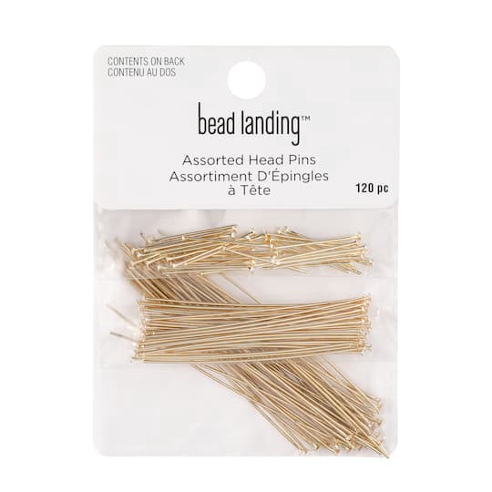 slide 1 of 2, Mixed Head Pins, 120ct. By Bead Landing, 120 ct
