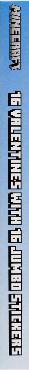 slide 7 of 9, IG Design Group Minecraft Valentines with Jumbo Stickers 32 Pieces 1 ea, 1 ct
