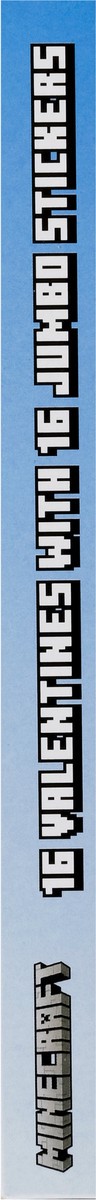 slide 3 of 9, IG Design Group Minecraft Valentines with Jumbo Stickers 32 Pieces 1 ea, 1 ct