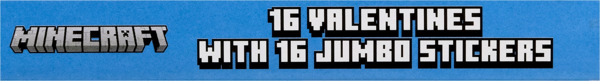 slide 6 of 9, IG Design Group Minecraft Valentines with Jumbo Stickers 32 Pieces 1 ea, 1 ct