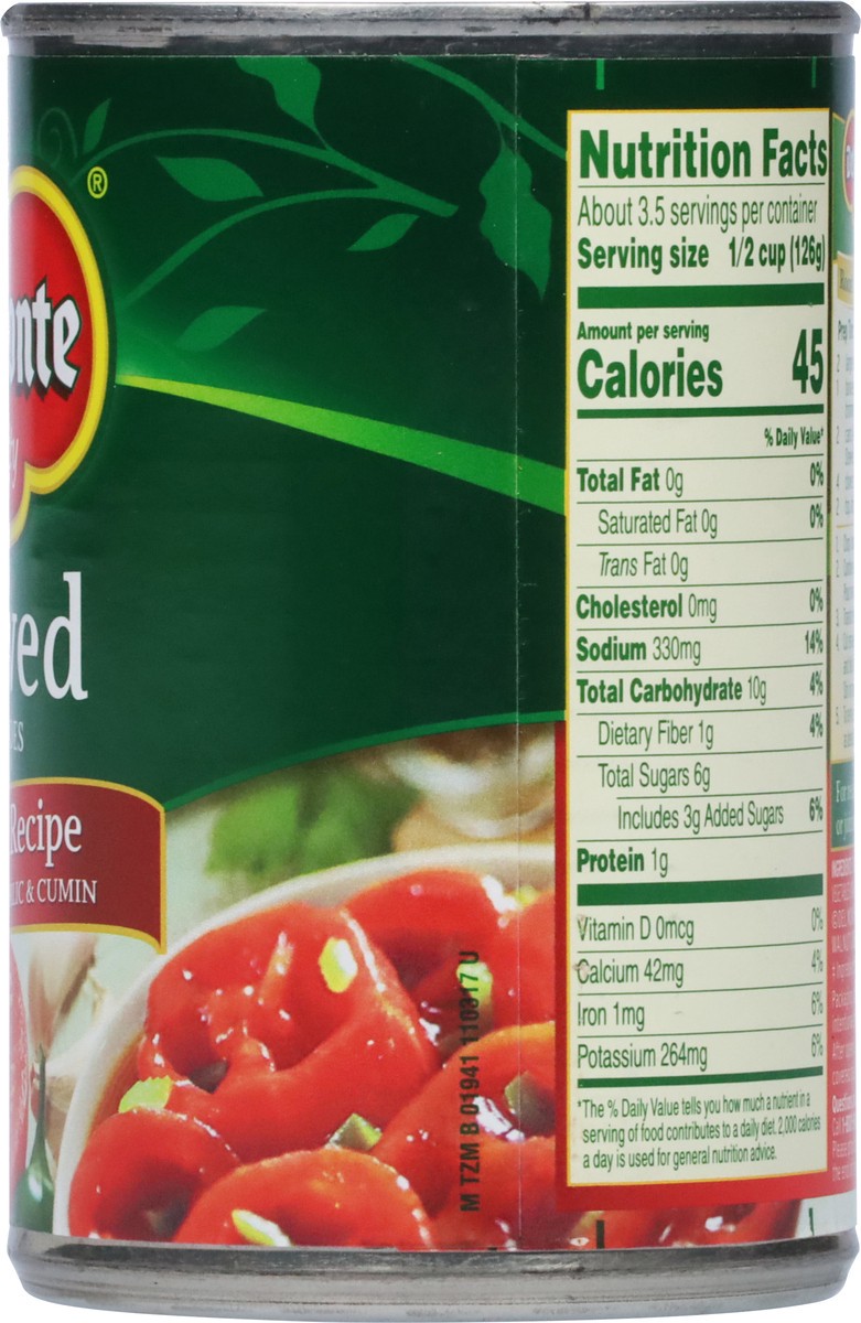 slide 8 of 9, Del Monte Mexican Recipe Stewed Tomatoes 14.5 oz, 14.5 oz