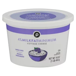 Publix 4% Milkfat Minimum Large Curd Cottage Cheese
