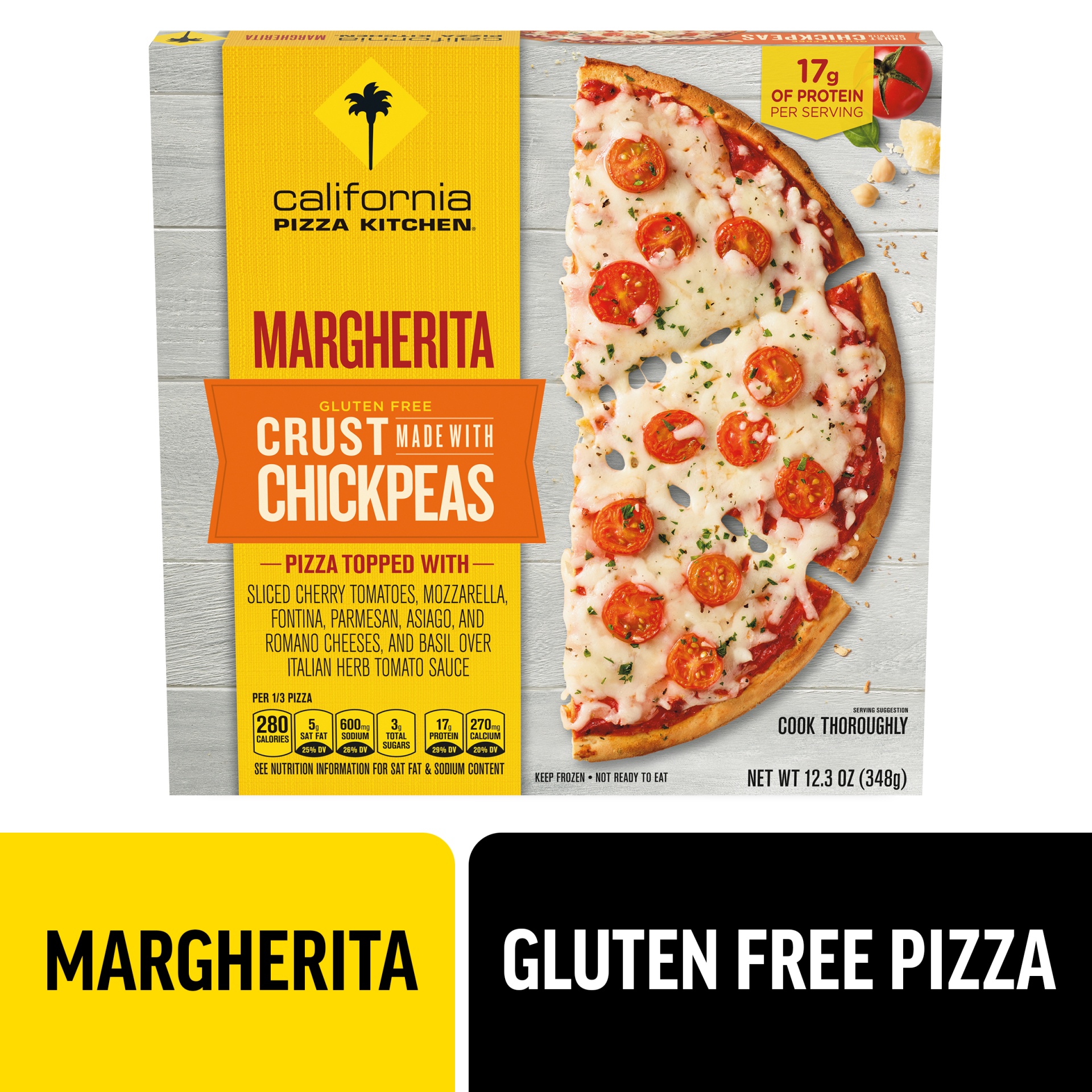 California Pizza Kitchen Margherita Chickpea Crust 12.3 oz | Shipt