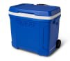 slide 6 of 29, Igloo Profile Roller Cooler, Blue, 28 qt