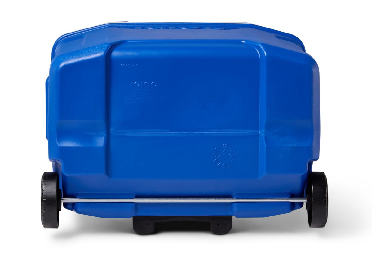 slide 14 of 29, Igloo Profile Roller Cooler, Blue, 28 qt