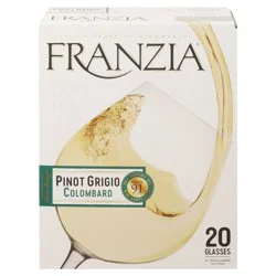 Franzia Colombard Pinot Grigio 20 - 5 oz Glasses