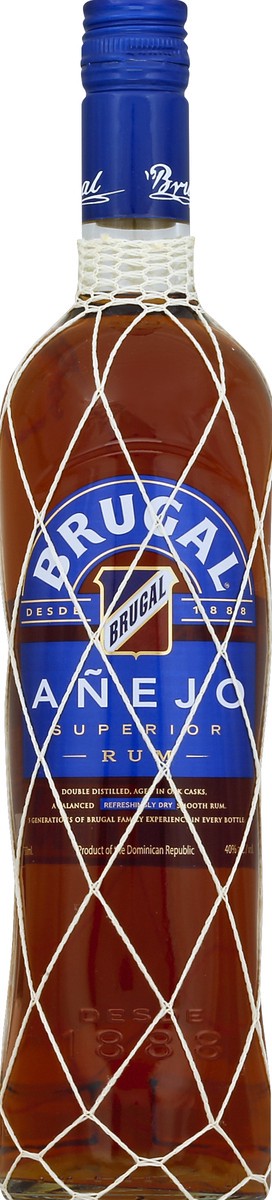 slide 2 of 2, Brugal Anejo Superior Rum, 750 ml