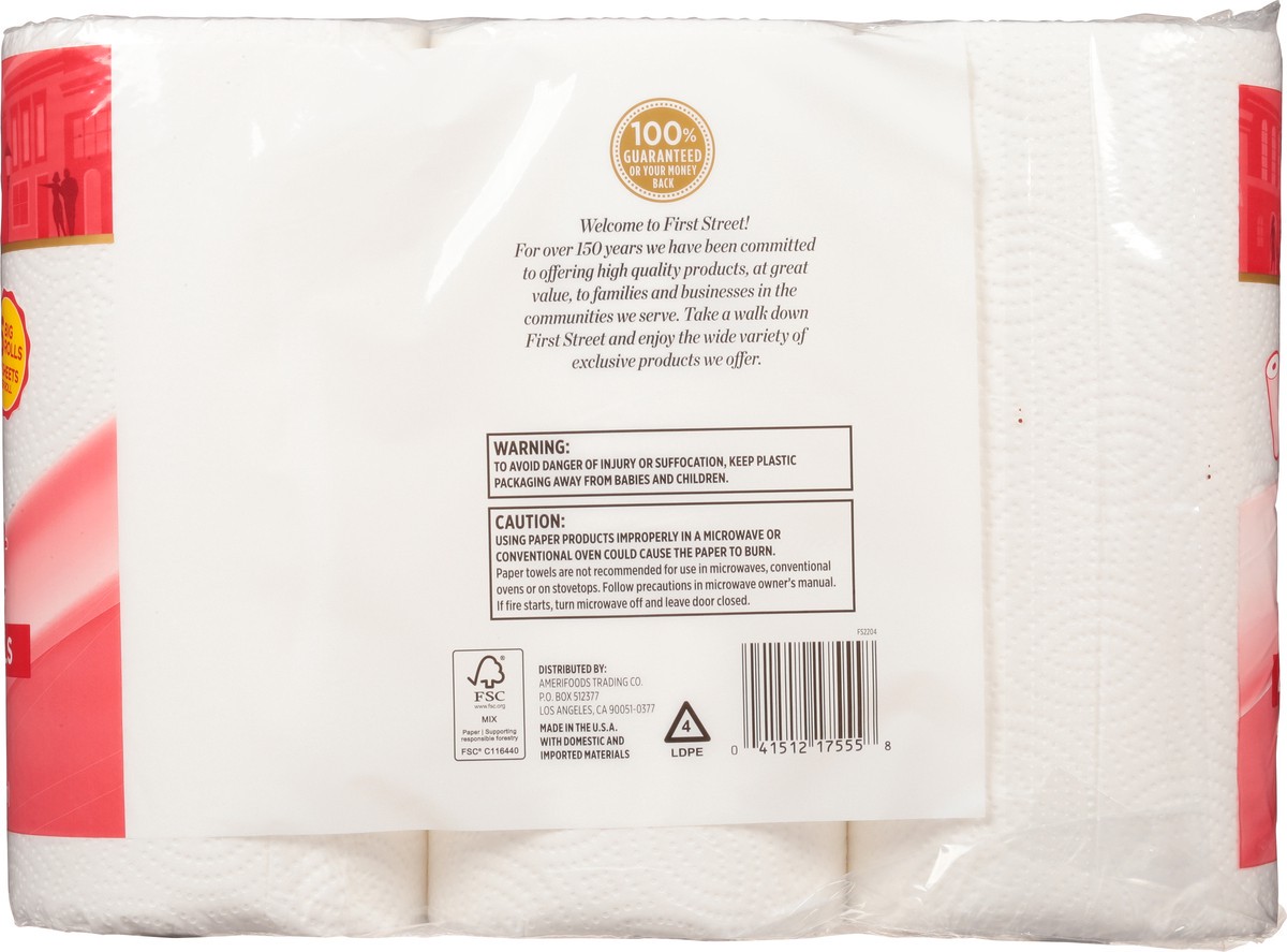 slide 3 of 11, First Street Premium Big Towel, 6 ct